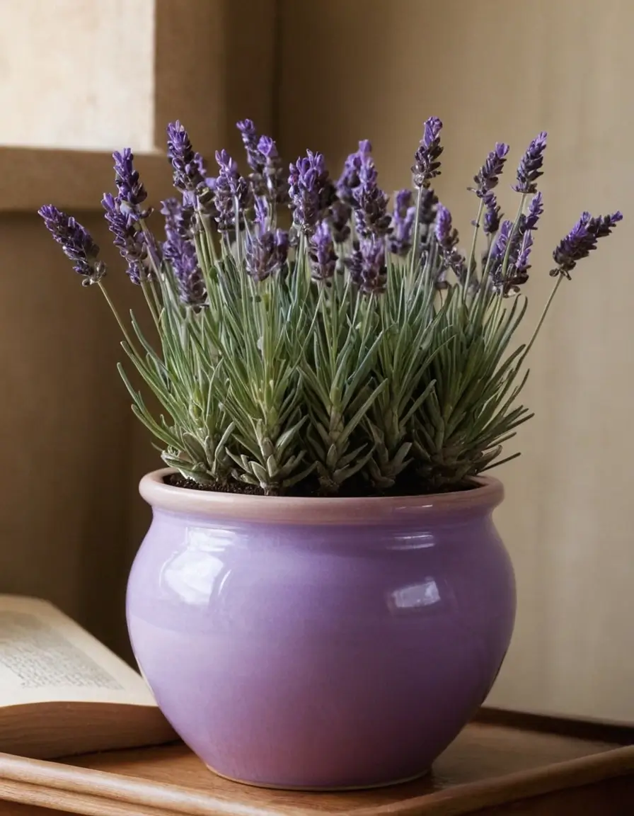 Lavender Pot